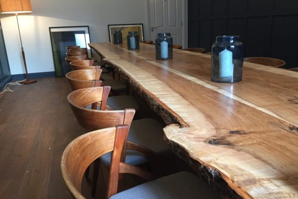 Five metre ash table made by Aspen And Ash