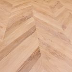 oak chevron flooring